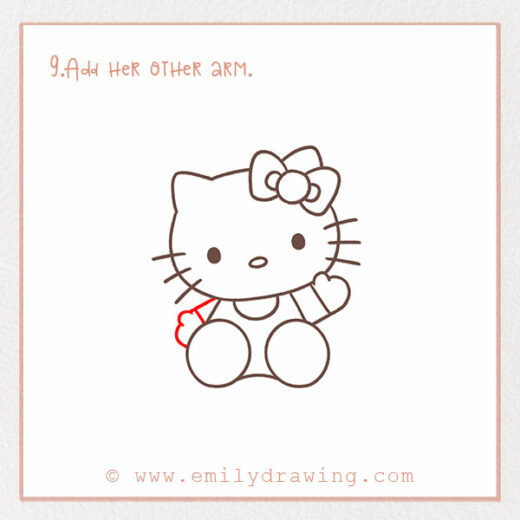 How to Draw a Hello Kitty – Emily Drawing