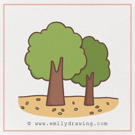 How to Draw a Tree – Emily Drawing