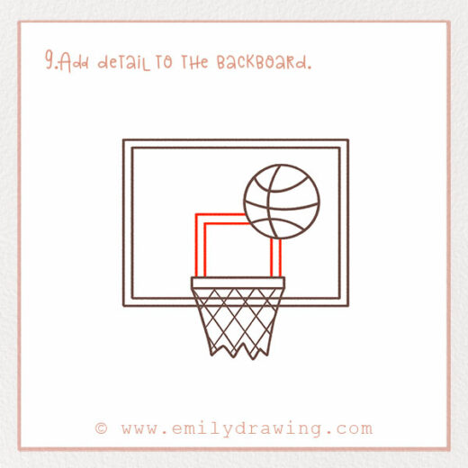 How to Draw a Basketball Emily Drawing